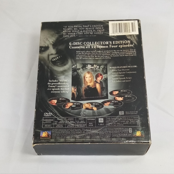 Buffy the Vampire Slayer Complete Fourth Season DVD Box Set TV Series - Picture 9 of 14